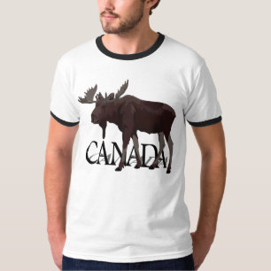 Canada Moose T-shirt Kid's Canadian Souvenir Shirt