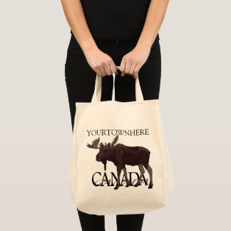 Canada Moose Tote Bag Custom Canada Bags