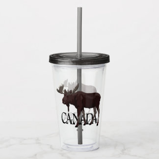 Canada Moose Tumbler Personalized Canada Gifts