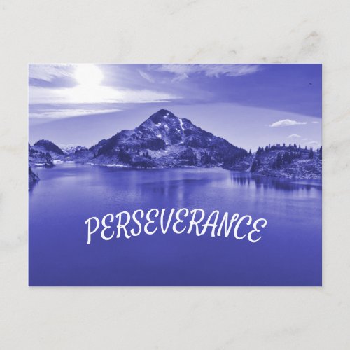 Canada Mountains Perseverance Postcard