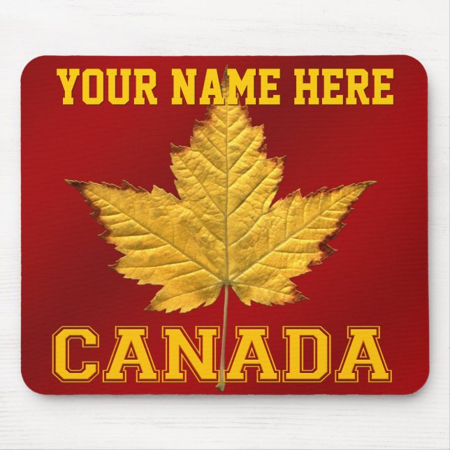 Canada Mousepad Custom Canada Varsity Mousepad (Front)