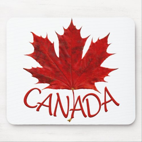 Canada Mousepad Red Canada Maple Leaf Mousepad