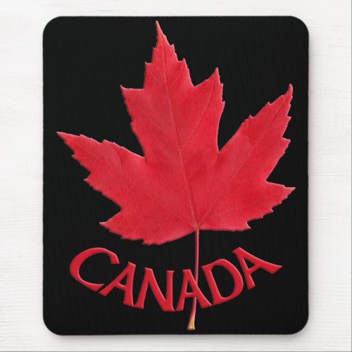 Canada Mousepad Red Canada Maple Leaf Mousepad