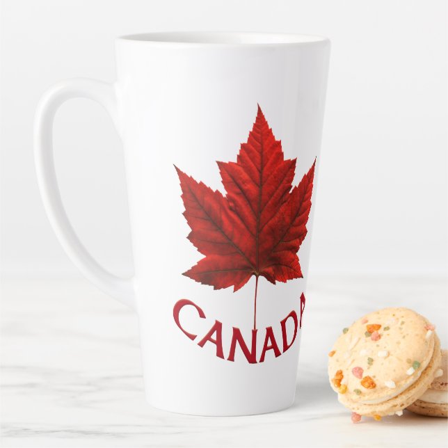 Canada Mugs Custom Canada Maple Leaf Souvenir Cup (In Situ)