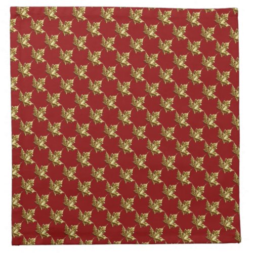 Canada Napkins Custom Gold Medal Canada Napkins