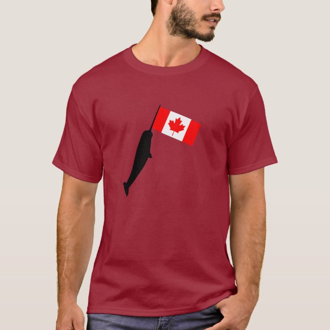 Canada Narwhal T-Shirt (Front)