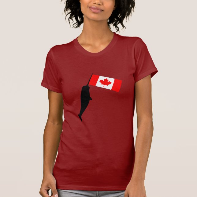 Canada Narwhal T-Shirt (Front)