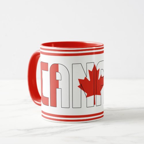 Canada National Flag Patriotic Coffee Mug