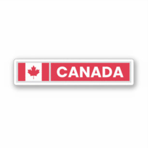 Canada National Flag Sticker