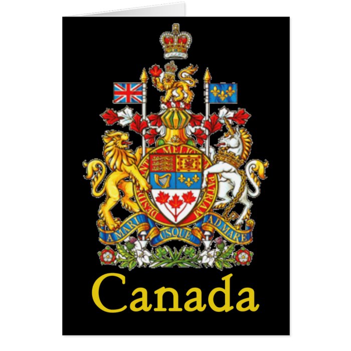 Canada National Seal Greeting Cards