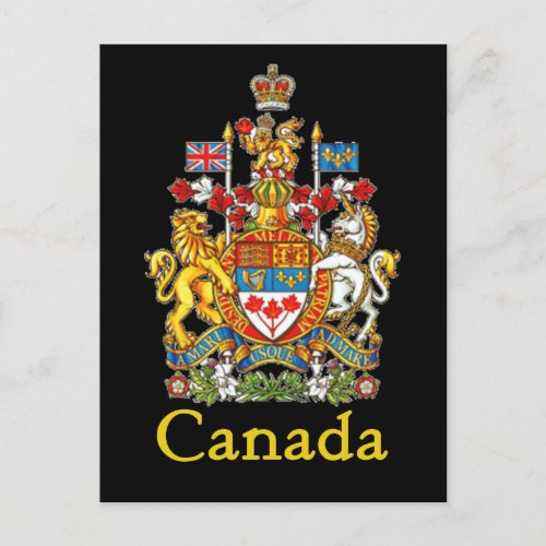 Canada National Seal Postcard