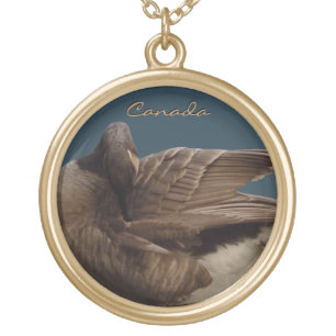 Canada Necklace Canada Goose Souvenir Jewelry