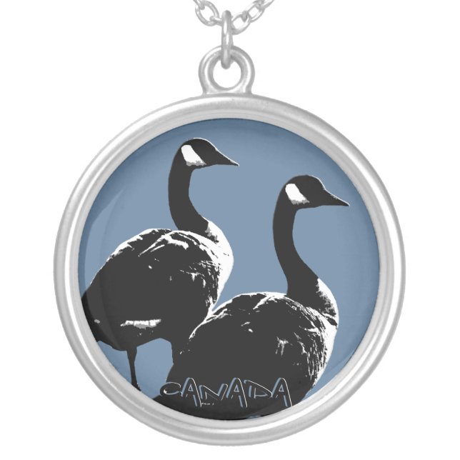 Canada Necklace Canada Goose Souvenir Jewelry (Front)