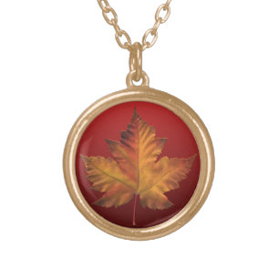 Canada Necklace Canada Maple Leaf Souvenir