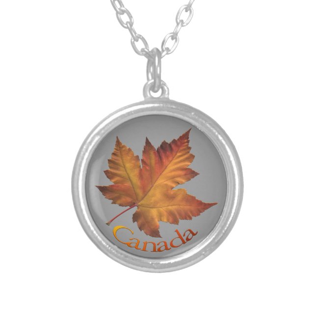 Canada Necklace Canada Maple Leaf Souvenir (Front)