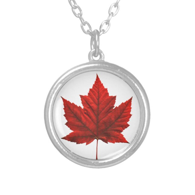 Canada Necklace Canada Maple Leaf Souvenir Necklac (Front)