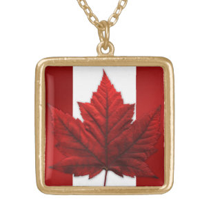 Canada Necklace Canada Souvenir Maple Leaf
