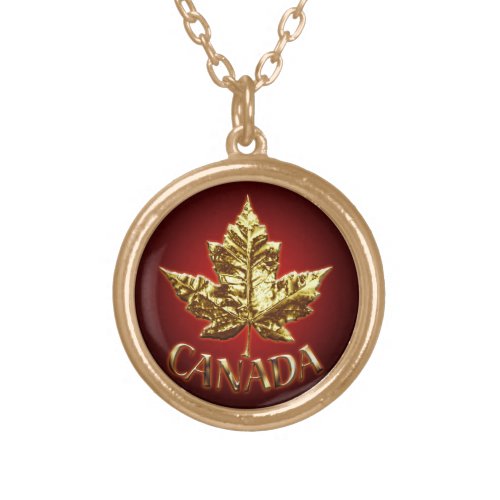 Canada Necklace Gold Medal Canada Necklace Jewelry