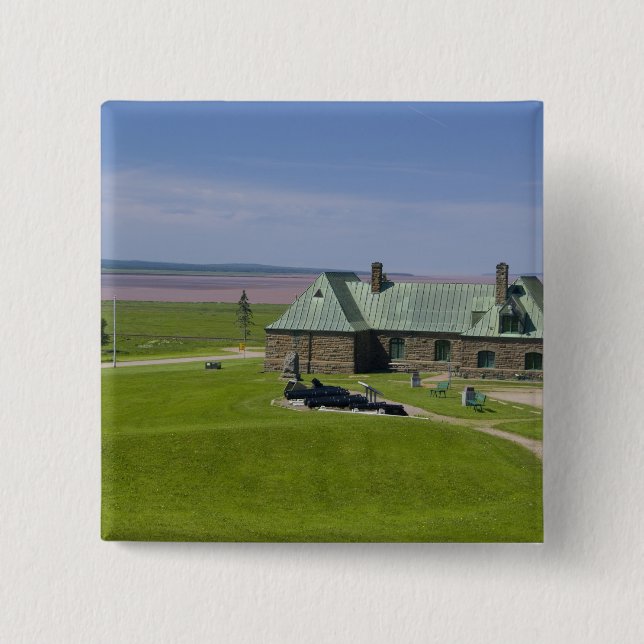 Canada, New Brunswick, Aulac. Fort Cumberland Button (Front)