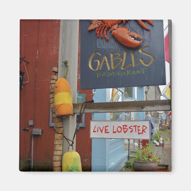 Canada, New Brunswick, St Andrews. Colorful Magnet (Front)