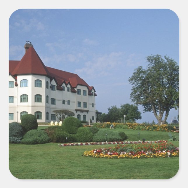 Canada, New Brunswick, St Andrews. The Fairmont Square Sticker (Front)