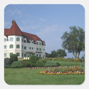Canada, New Brunswick, St Andrews. The Fairmont Square Sticker