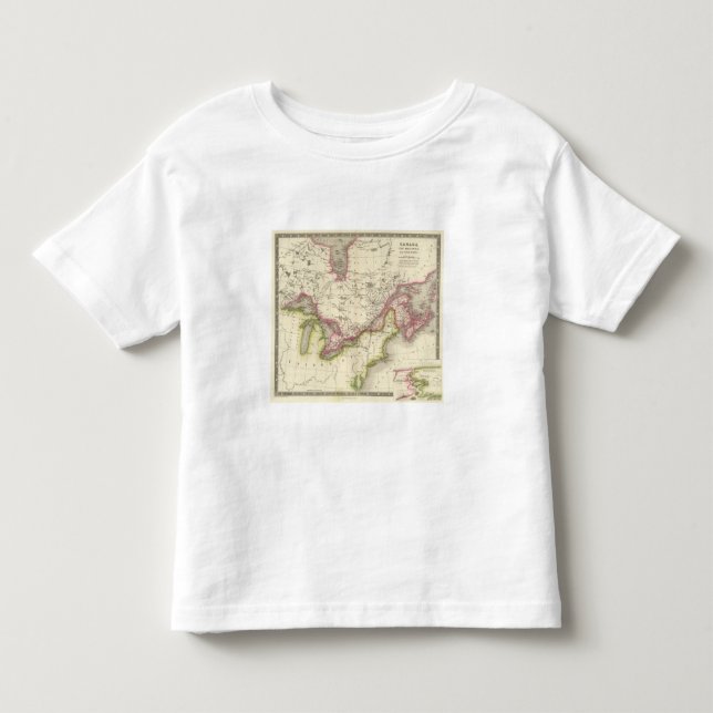 Canada, New Brusnwick, and Nova Scotia Toddler T-shirt (Front)