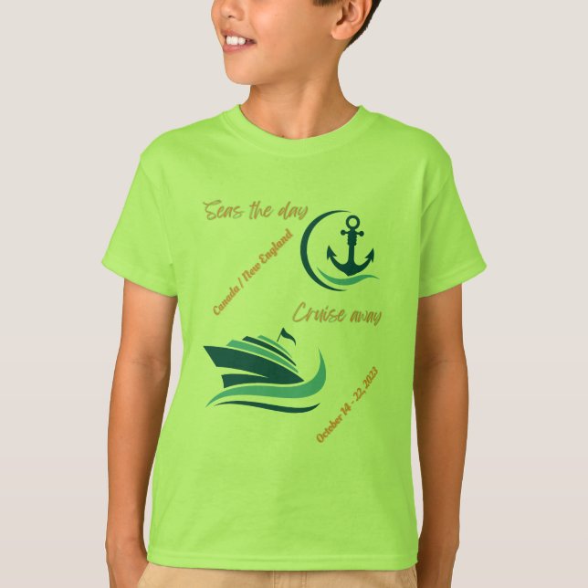 Canada / New England cruise 10/23 T-Shirt (Front)