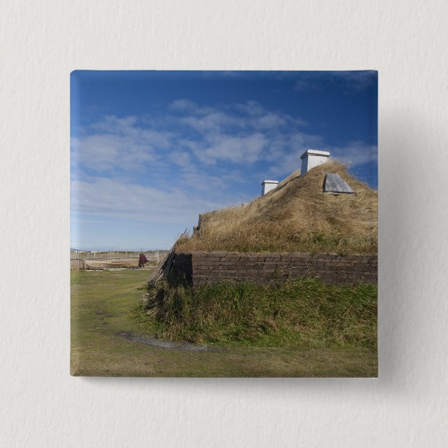 Canada, Newfoundland and Labrador, L'Anse Aux 4 Button (Front)