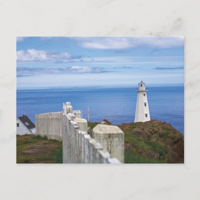 Canada, Newfoundland, Cape Spear National 3 Postcard (Front)