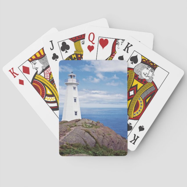 Canada, Newfoundland, Cape Spear National Poker Cards (Back)
