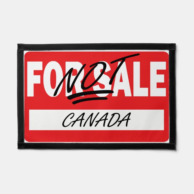 Canada NOT for sale Flag (Front)