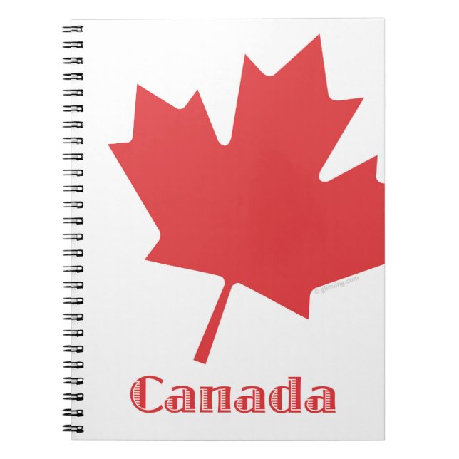Canada Notebook (Front)