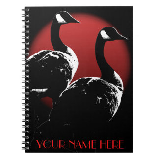 Canada Notebook Custom Canada Goose Notebooks Gift