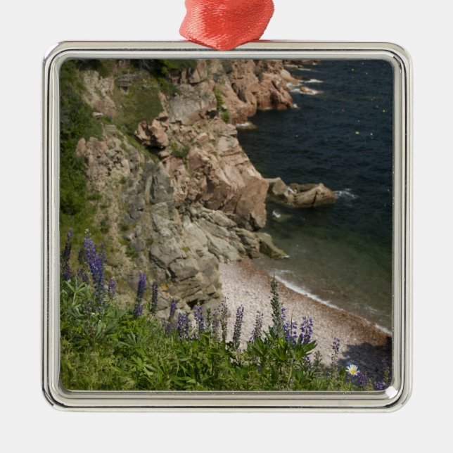 Canada, Nova Scotia, Cape Breton Island, Cabot 3 Metal Ornament (Front)
