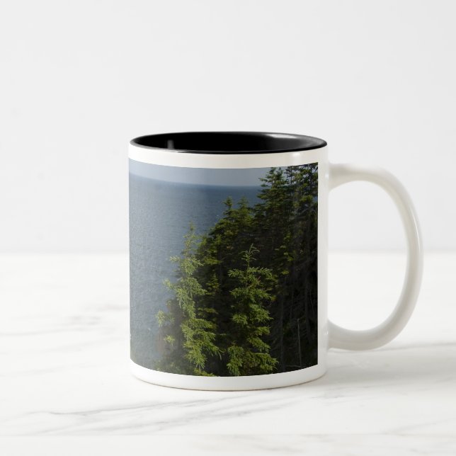 Canada, Nova Scotia, Cape Breton Island, Cabot Two-Tone Coffee Mug (Right)