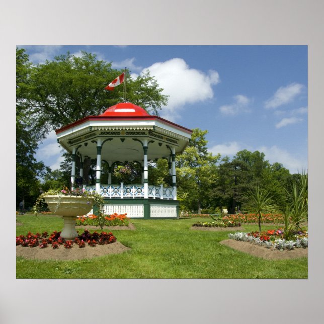 Canada, Nova Scotia, Halifax, Public Gardens. Poster (Front)