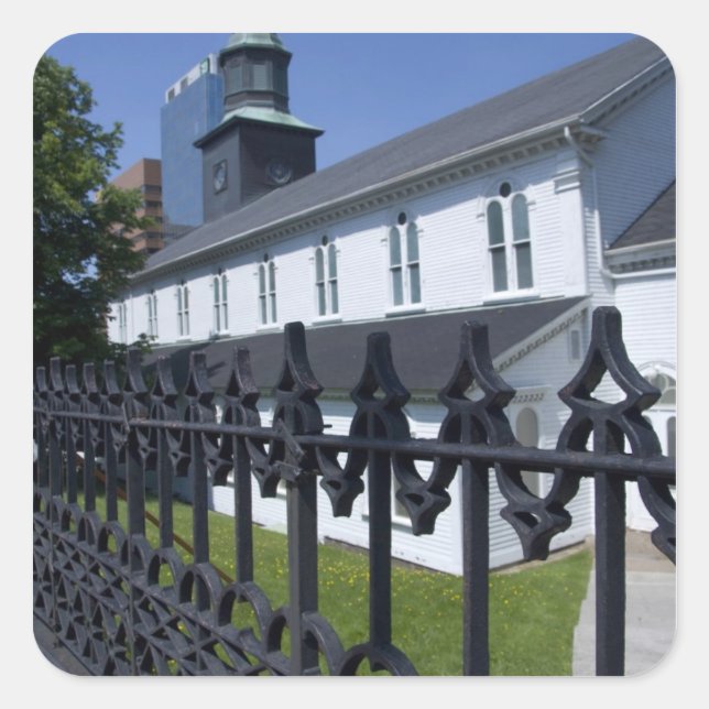 Canada, Nova Scotia, Halifax. Saint Paul's Square Sticker (Front)
