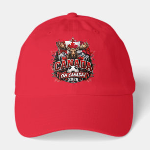 Canada Oh Canada 2026 Soccer Fan Hat