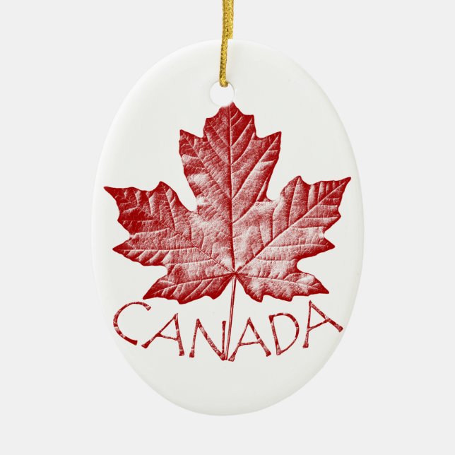 Canada Ornament Personalized Souvenir  Canada Gift (Front)