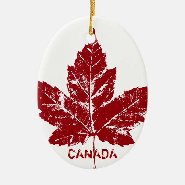 Canada Ornament Personalized Souvenir  Canada Gift (Front)