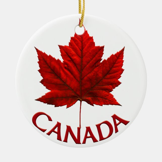 Canada Ornament Souvenir Personalized Canada Gifts (Front)