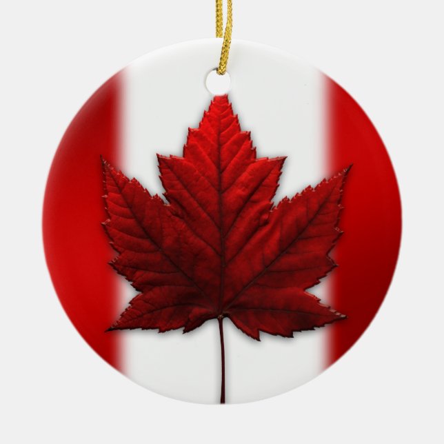 Canada Ornament Souvenir Personalized Canada Gifts (Front)