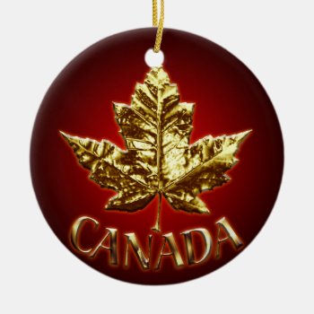 Canada Ornament Souvenirs & Canada Gifts by artist_kim_hunter at Zazzle