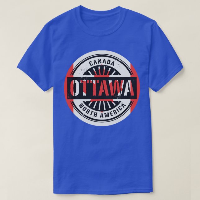 Canada Ottawa T-Shirt (Design Front)