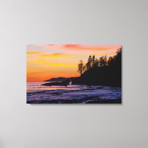 Canada Pacific Rim National Park Reserve West Canvas Print