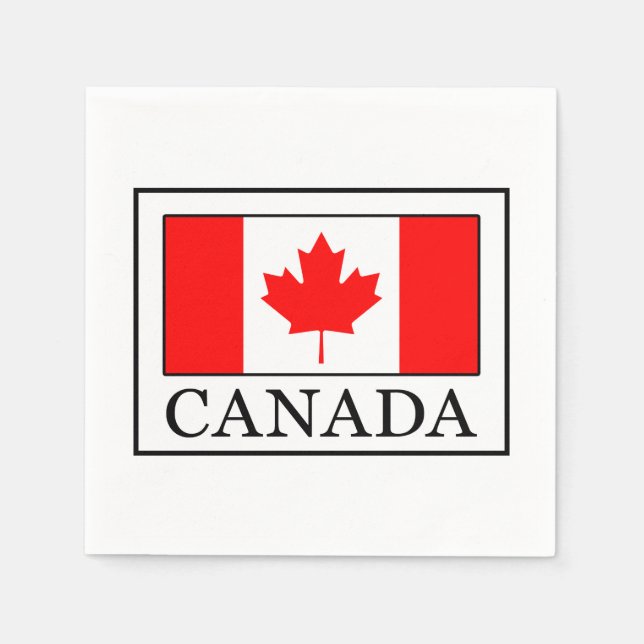 Canada Paper Napkins (Front)
