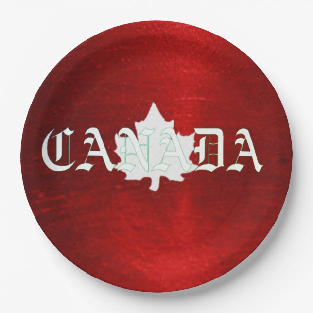 CANADA PAPER PLATES (Front)
