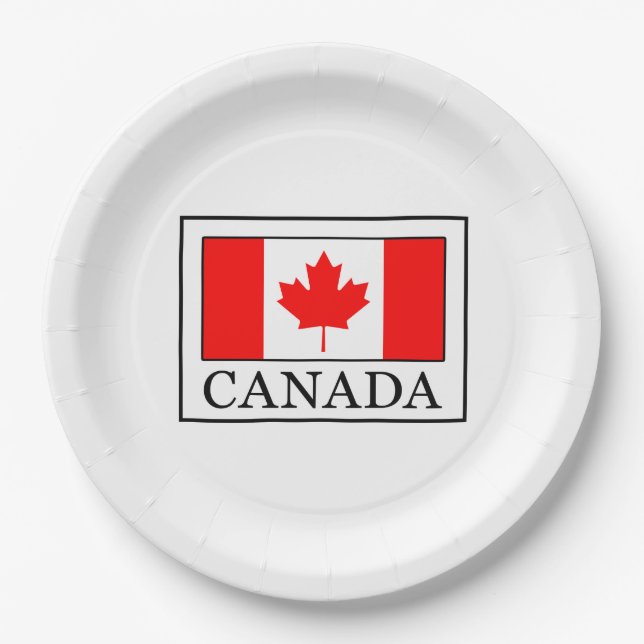 Canada Paper Plates (Front)