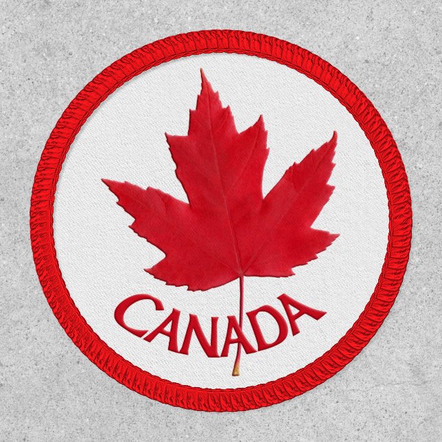 Canada Patch Canada Maple Leaf Personalized Patch (Front)